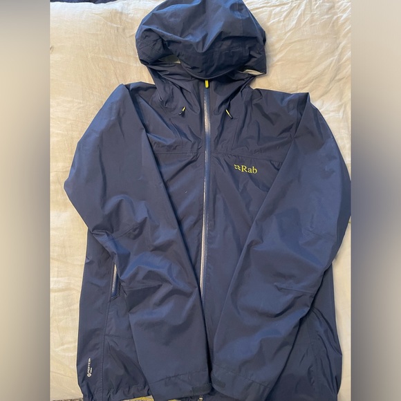 Men’s RAB Downpour Plus 2.0 Waterproof Jacket - Picture 6 of 10